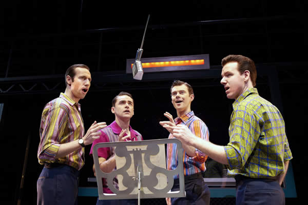 Jersey Boys in Rehearsal