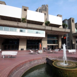 Barbican theatre day